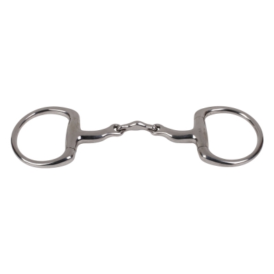 EGGBUTT SNAFFLE TONGUE FREEDOM MOUTH WITH CURVED LINK