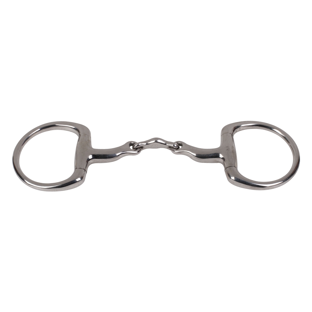 EGGBUTT SNAFFLE TONGUE FREEDOM MOUTH WITH CURVED LINK