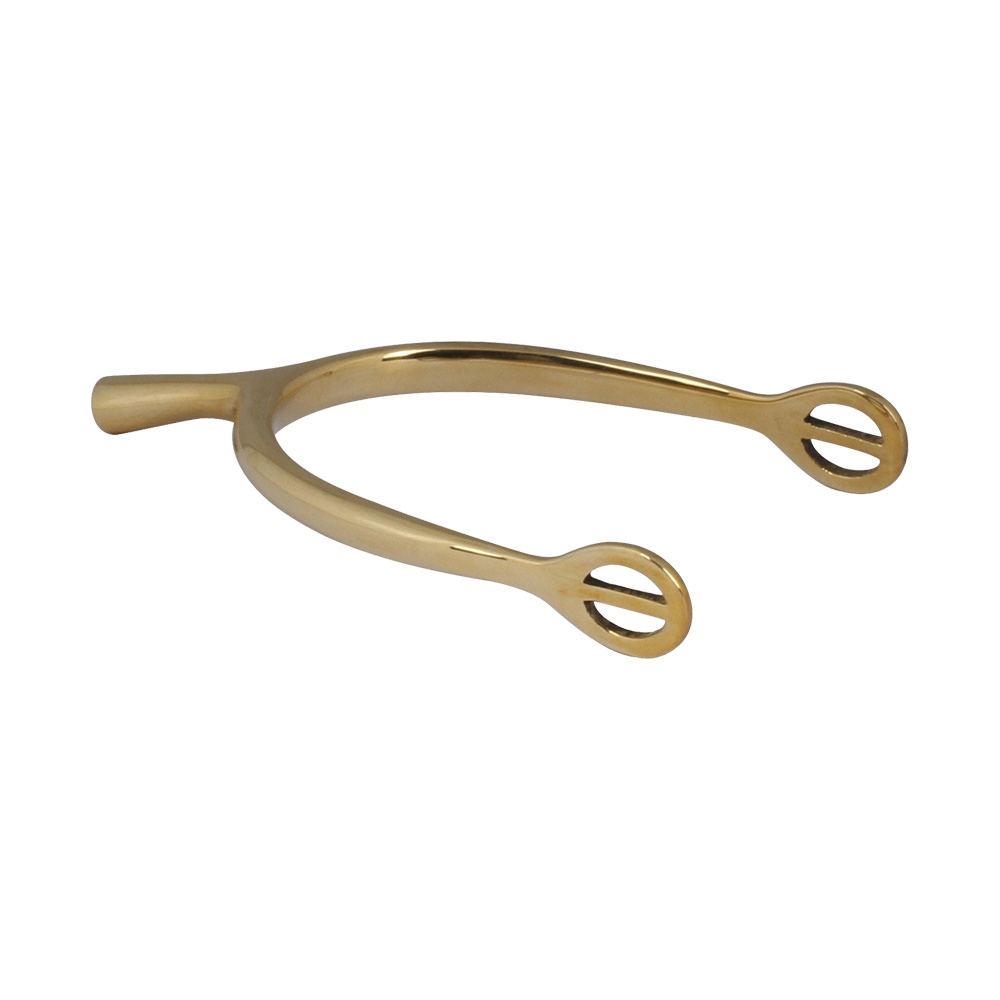 POW Spur Gents Solid Brass (Oval Shanks) Thick