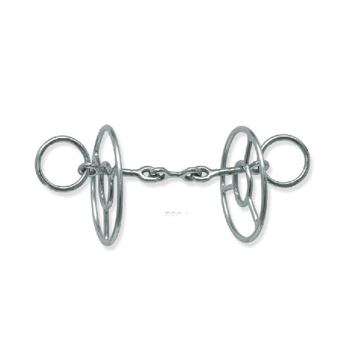 D Ring Snaffle With Copper Inlays