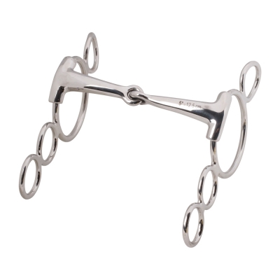 Show Jumping Light Weight Hollow Mouth,Cheeks Ristricted Movement