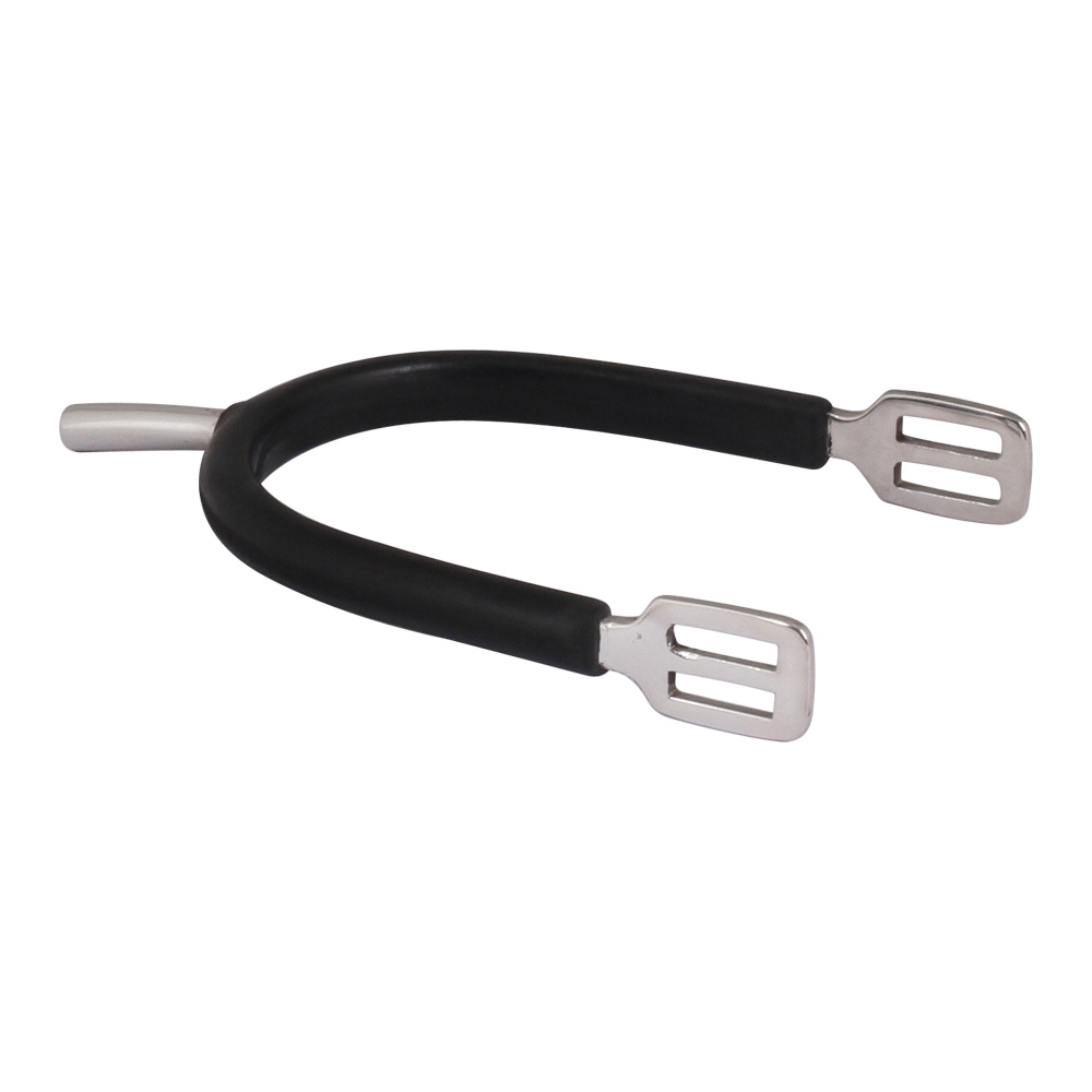 Rubber Covered Rectangle Shank Spurs (Unisex)