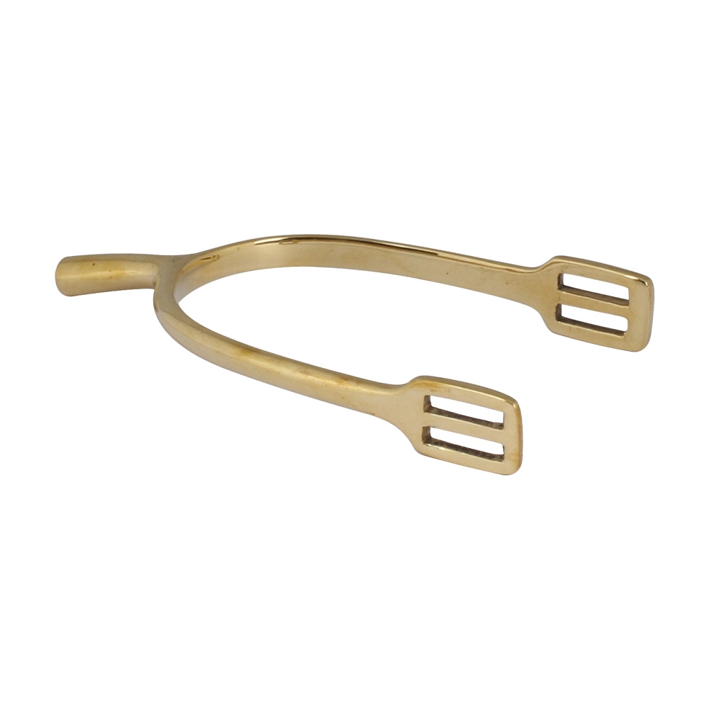 POW Spur Ladies Solid Brass (Rectangle Shanks)