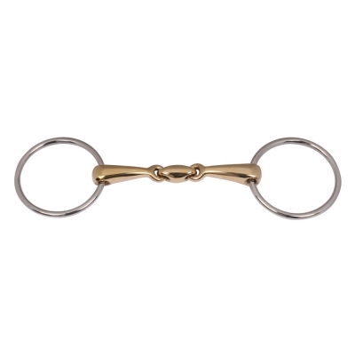 Loose Ring 45 Degree Angled Mouth With Double Rollers In KK Link