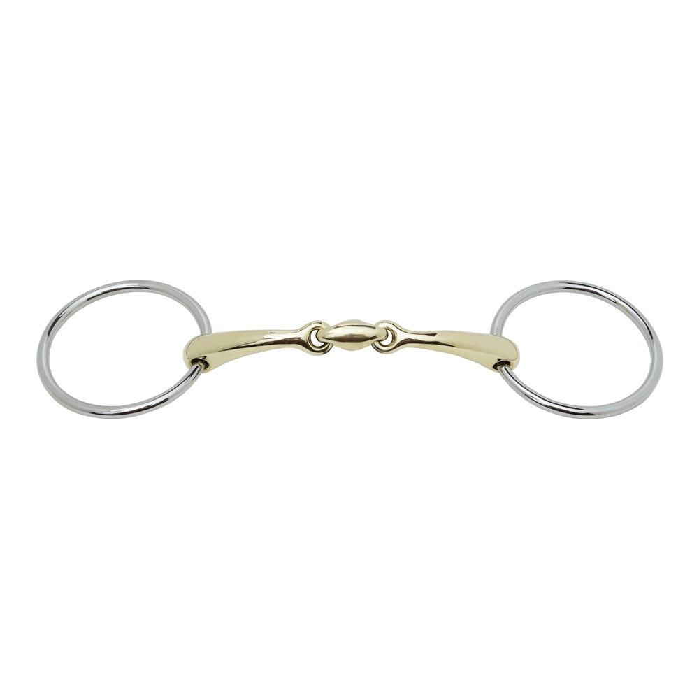 Loose Ring 45 Degree Angled Solid Brass