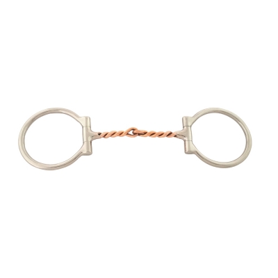 D Ring Snaffle Twisted Mouth