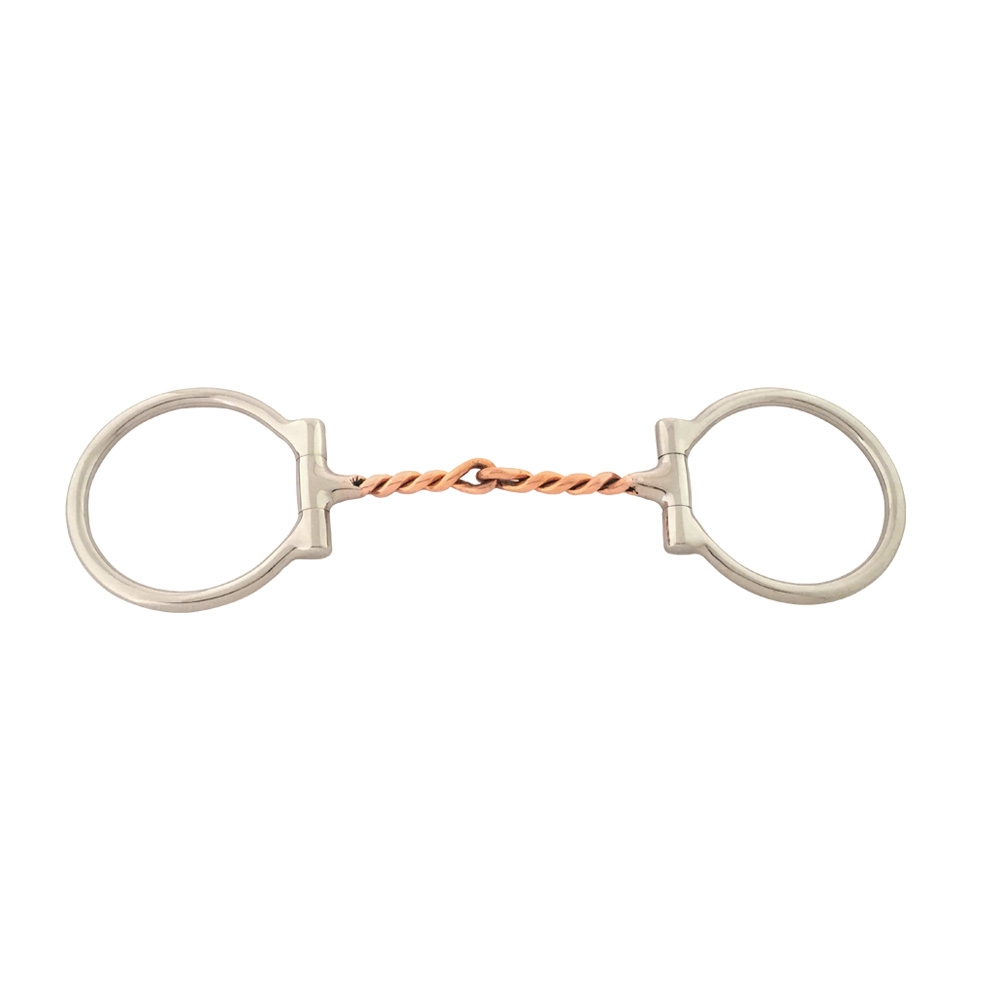 D Ring Snaffle Twisted Mouth