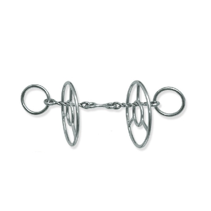 Dog Bone 1/8â€³ Twisted Wire Snaffle With