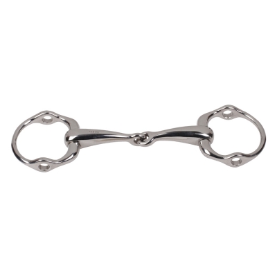 Gag Bit Eggbutt Single Jointed