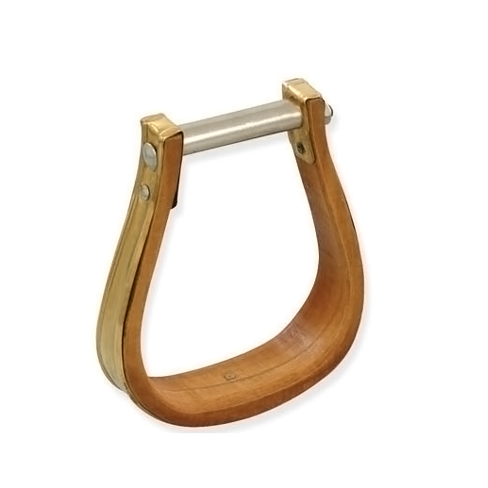 Wooden Stirrup Neck Size 3â€³