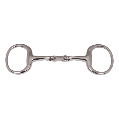 Eggbutt Bit French Link With Oval Rings