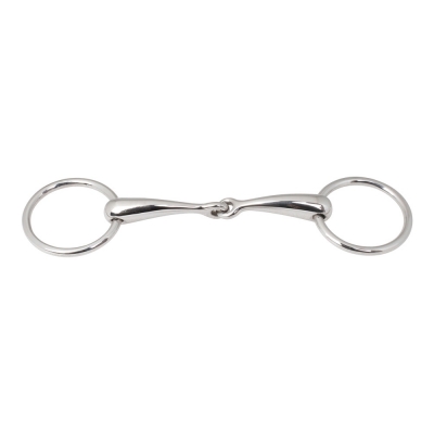 Weymouth Bradoon Solid Mouth Single Jointed