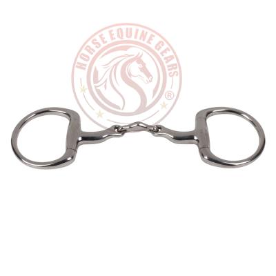 EGGBUTT SNAFFLE TONGUE FREEDOM MOUTH WITH CURVED LINK