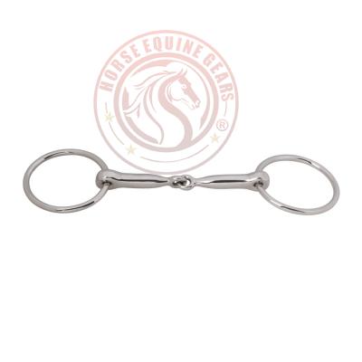 Loose Ring Snaffle Single Jointed Bit