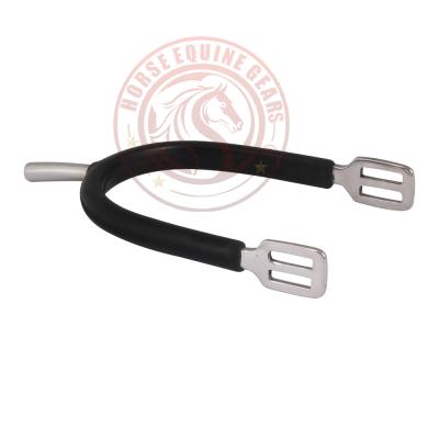 Rubber Covered Rectangle Shank Spurs (Unisex)