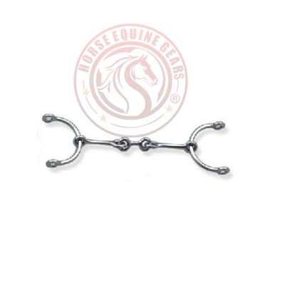 Dog Bone Snaffle 1/4â€³ Mouth C Rings