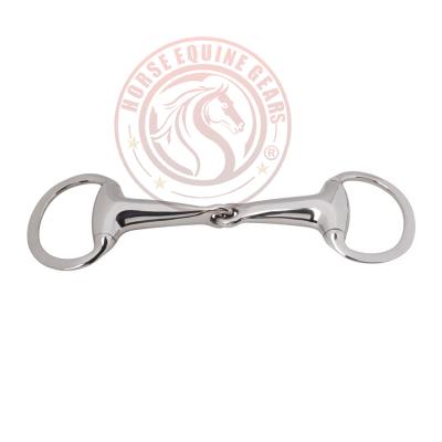 Eggbut Snaffle Hollow SS Mouth Light Weight