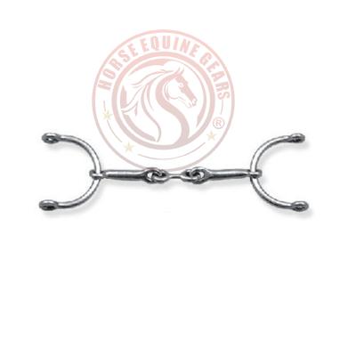 Dog Bone Snaffle 3/8â€³ Mouth C Rings