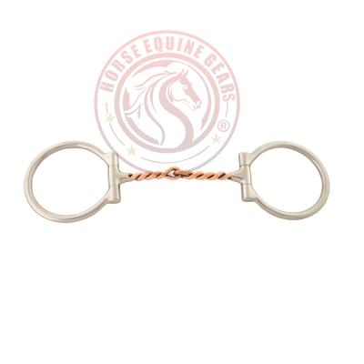 D Ring Snaffle Twisted Mouth