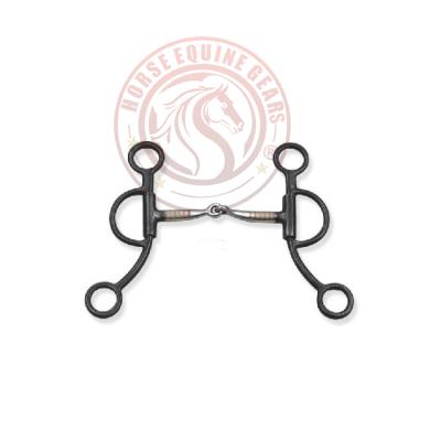 Gerg Darnall Snaffle Sweat Iron Mouth With Copper Inlay