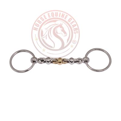 Loose Ring Multi Link Bit With Cuprium Center Link